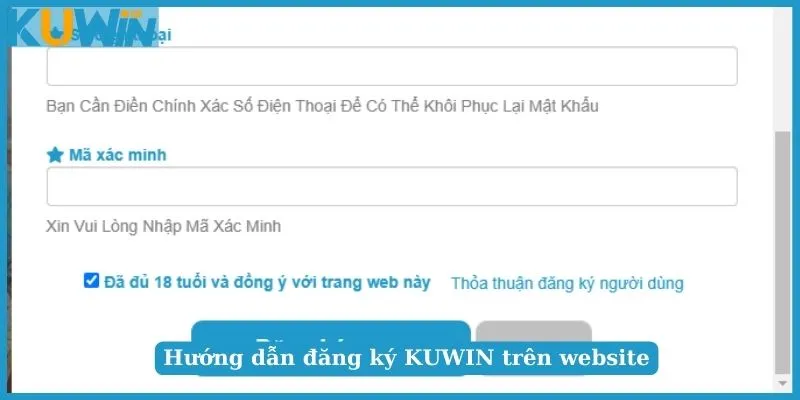 Đăng Ký KUWIN – Hướng Dẫn Mở Tài Khoản Chi Tiết Nhất 1 Đăng ký KUWIN truy cập link chính thống